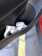 Realized I’m driving around with a jock in the door pocket