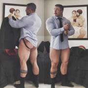 headed to the office