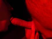 Hoping to catch more in the bar bathroom