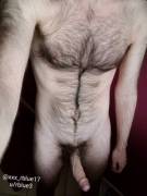 ✅ Hairy body. ✅ Uncut dick. What else? 