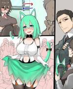 There's no way I, a middle-aged manager in my 40's, can replace the newcomer OL who has a cosplay hobby!! [MTF/TGTF/FTM; Body Swapping] - kosica45