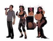 Bimbo Beer (MTF/TGTF; Bimbofication) by blackshirtboy