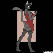 Ada Cat [F Human -&gt; F Anthro Feline Post-TF] - Unidentified-TF