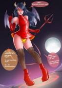 Halloween Magic TG [M Human -&gt; Femboy Succubus; Feminization] - JC023