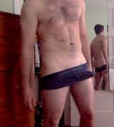 My underwear does not cover much...