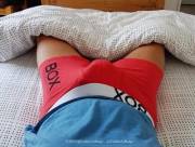 [me] in brand new Box trunks