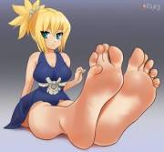 Kohakus hot feet (DrStone:Osjey)