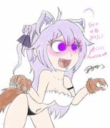 Unicorn hypnotized to be a lesbian