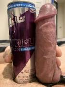 Tough photo to take. That can is COLD. What cha think?