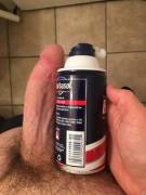 Right before I shaved