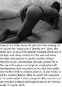 Chastity Fantasy: Caption 83. Lea's cheap plastic chastity belt.