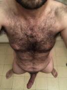 Hairy chest