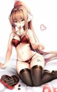 Monika in Lingerie