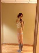 Hotel mirrors are the best.