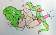 (OC) Snake Noms a Curvy Futa