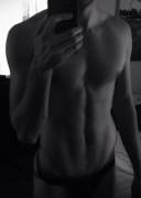 Horny and artsy in my jock this morning