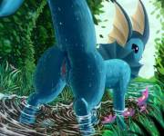 Wet Vaporeon [F] (Plattyneko)