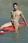 Surf's up! And so is Simon Dexter.