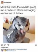 Just saying, Jennifer Garner has ticklish feet...