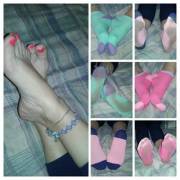 Check Out My Petite Size 4 1/2 Feet Before And After Wearing Playing/Practicing Softball/Volleyball