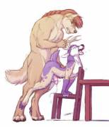 Getting Bucked (Zaush) [M/M] [x-post /r/gfur]