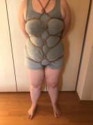 My first proper shibari