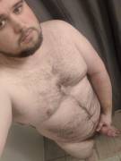 Was about to hop in the shower