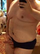 Decided to try on some briefs for a change!