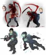 shadows of their former selves