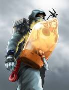 Much better than the creepy baby