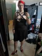 High heels always make my legs look great, don't you think? 