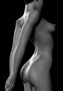 Stunning body in black & white