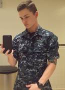 Tatted Uniformed Jock