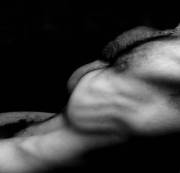 Tucking [m]y abdomen in!