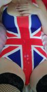 Jacked off on the Union Jack
