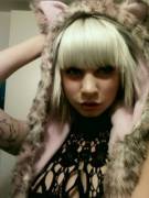 On her facebook. I don't even think she knows