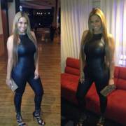 Somaya Reece in Leggings & Heels