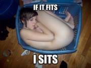 Just like her kitties taught her