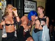 Three tanked bitches (one kinda looks like Britney, bitch) x-post from /r/KindaLooksLike