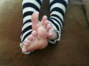 I bought legwarmers yesterday