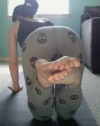 Sometimes doing yoga makes me want to take my clothes off.