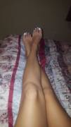 Painted my toes tonight