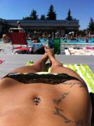 Lacy bottom, amazing shadow.