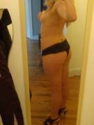 [f]irst time posting here. I'm 6'5 in these heels so I think I belong;)