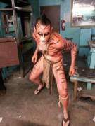 A 6'5" tiger [m]an in a loincloth? I didnt know it was so scary!?