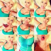 [IG] Tara Babcock does bimbo chic like nobody else.