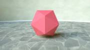 So[f]t Teasing Pink Icosahedron