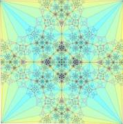 Finite subdivision of a radial link