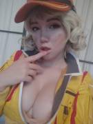 Cindy backstage by Lada Lyumos