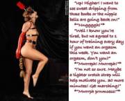 Another story of ponygirl training